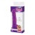 Dildo z silikonu Wysokość 28 cm Fiolet-1