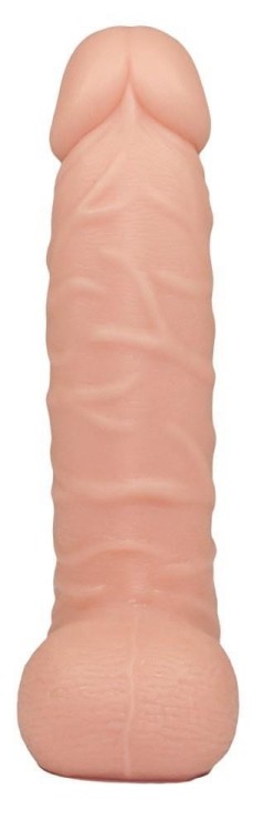 Dokładnie odwzorowany sztuczny penis 13,5 x 3,8 cm-1