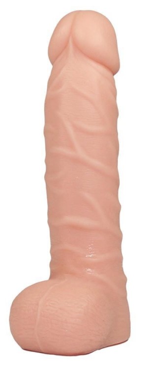 Dokładnie odwzorowany sztuczny penis 13,5 x 3,8 cm-2