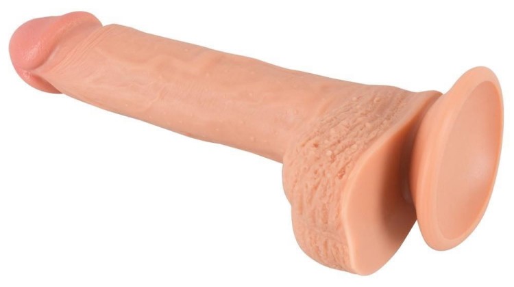 Średni penis na przyssawce 14,5 x 3,9 cm-5
