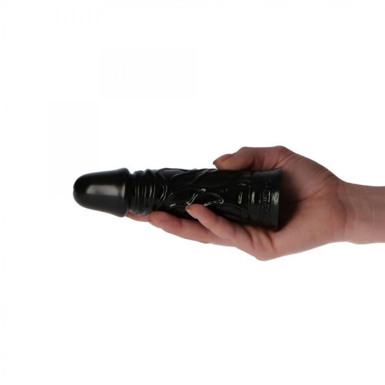 Mały czarny penis 13 cm dildo analne-1