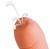 Dildo z wytryskiem Sztuczny penis 21 x 4 cm