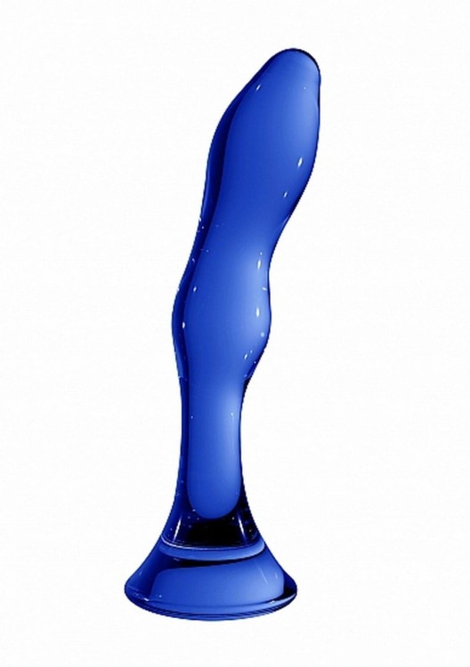 Szklane dildo analne 18 x 3,5 cm-2