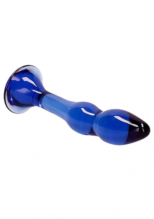 Szklane dildo analne 18 x 3,5 cm-4