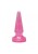 Mały żelowy korek analny różowy-2