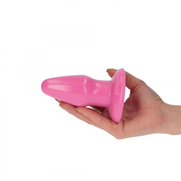 Różowy korek analny średnica 4,5 cm-2