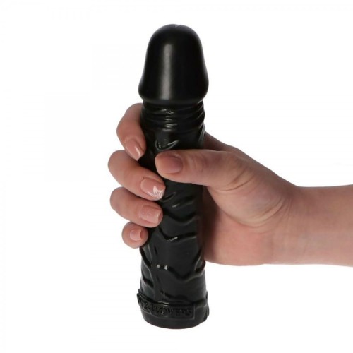 Czarne dildo do anusa penis 18 cm
