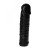 Czarne dildo do anusa penis 18 cm-5