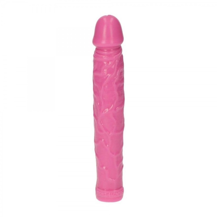 Różowe smukłe dildo penis 16.5 cm-2
