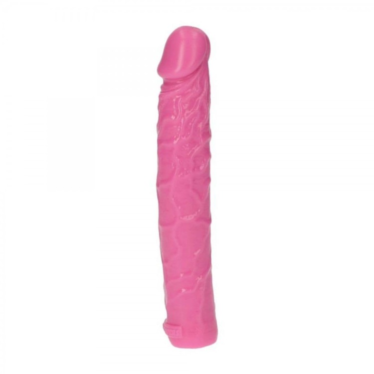Różowe smukłe dildo penis 16.5 cm-3
