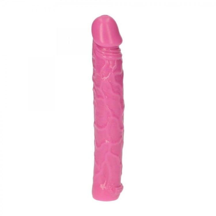 Różowe smukłe dildo penis 16.5 cm-5