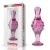 Szklane dildo Stymulator analny 11,4 cm