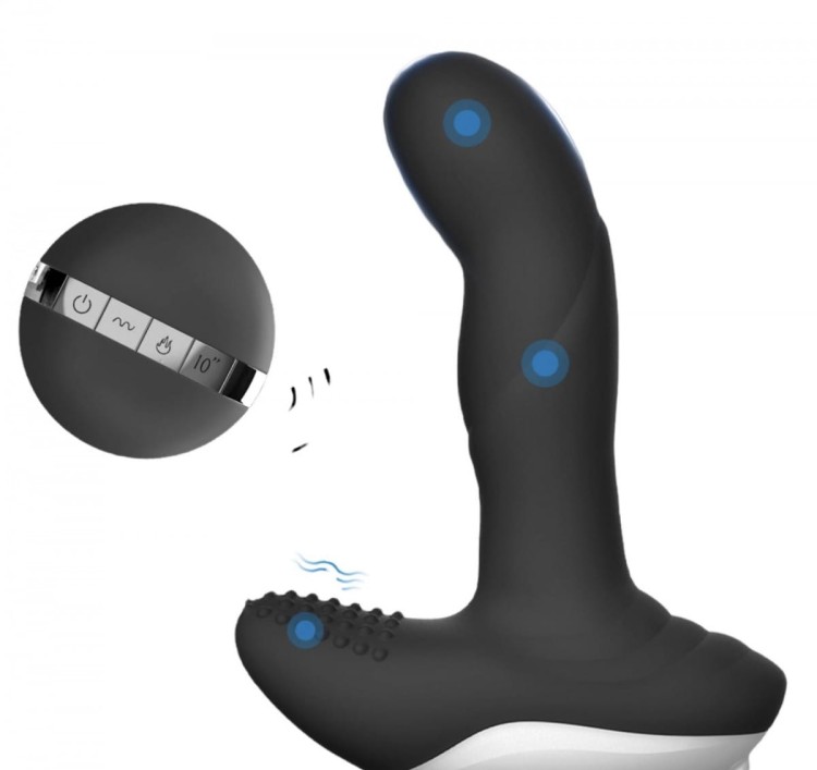 Masażer prostaty wibracje i ruchoma główka