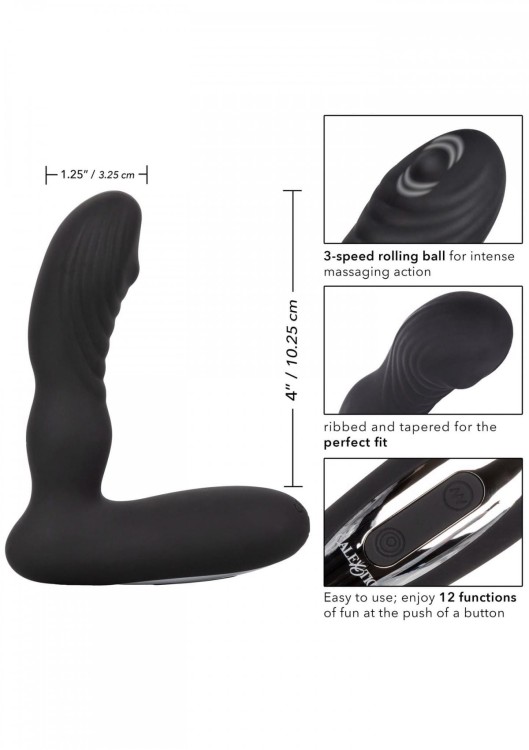Wibrator analny Stymulacja posuwistą kulką-3