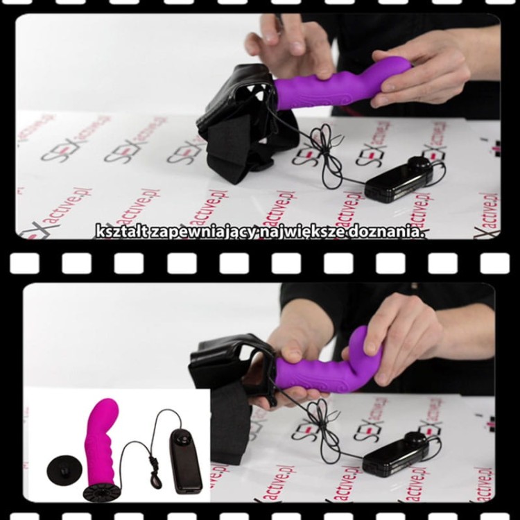 Strap-On Ultra Wibrator masujący punkt G4