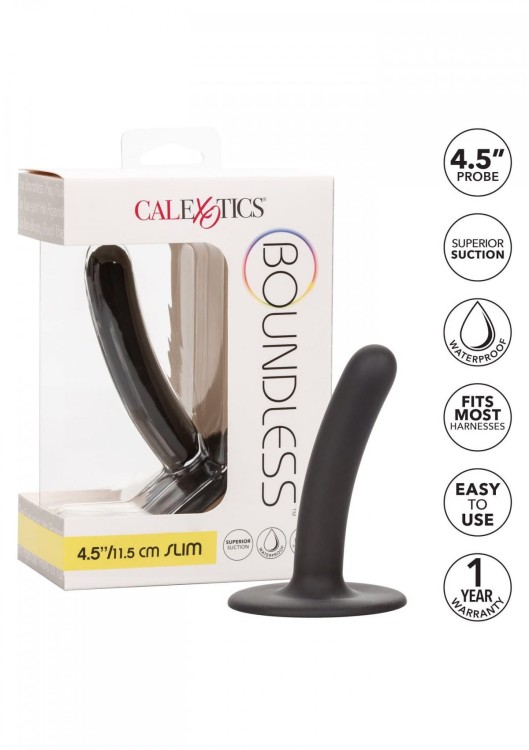 Smukłe dildo analne 11,5 cm-4