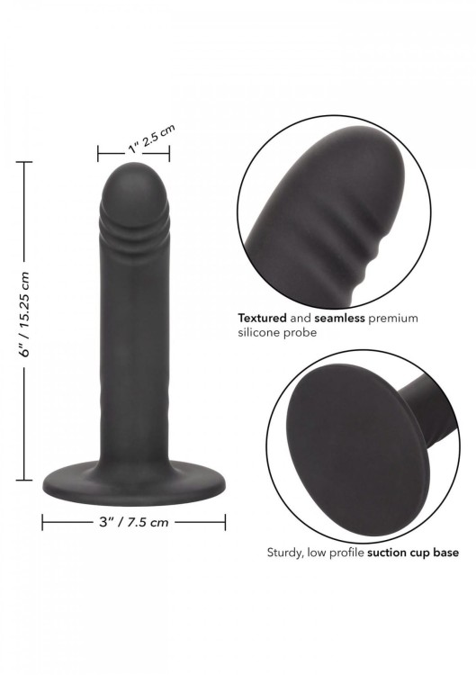 Dildo sonda analna z silikonu 15,3 cm-4