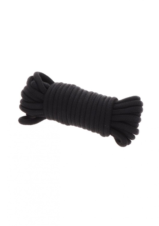 Nylonowa lina bondage Czarna 10 m-2