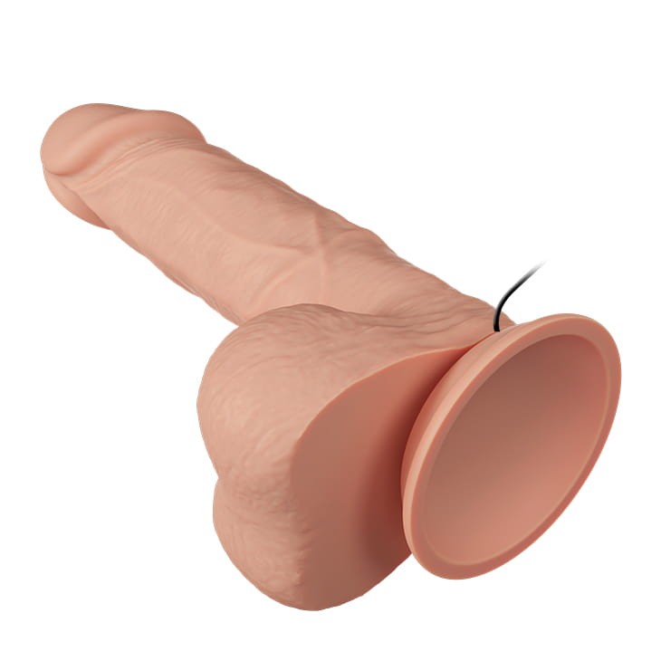 Sztuczny członek z wibracjami Cyber skóra 21,8 cm -8