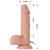 Sztuczny członek z wibracjami Cyber skóra 21,8 cm -1