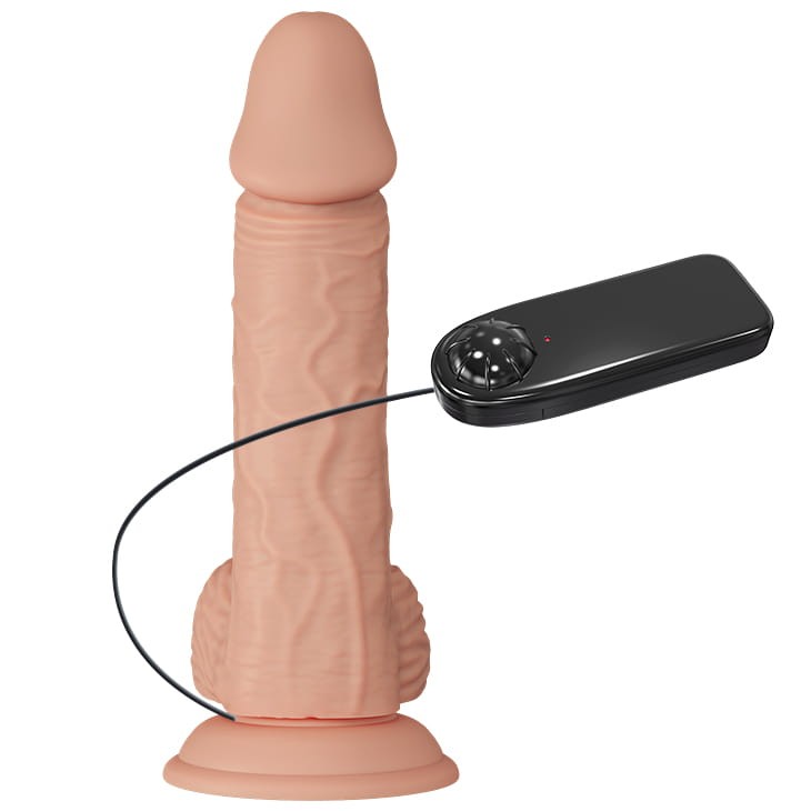 Sztuczny członek z wibracjami Cyber skóra 20,6 cm-6