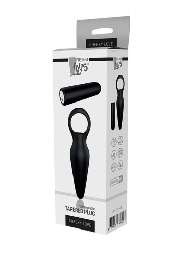 Plug analny z wibrującym pociskiem-1