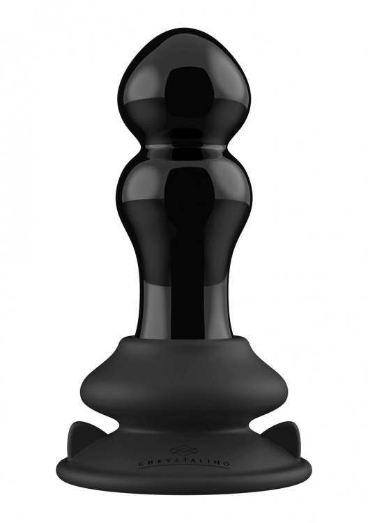 Zatyczka analna szklany Wibrator Przyssawka Pilot