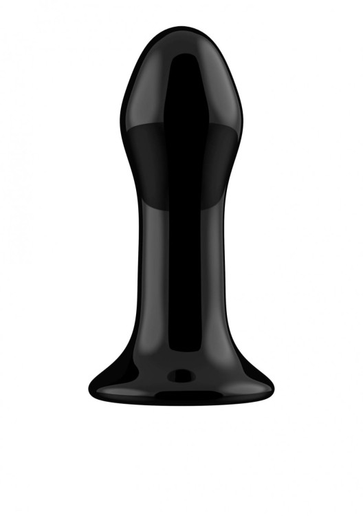 Plug analny szklany Wibrator Przyssawka Pilot-1