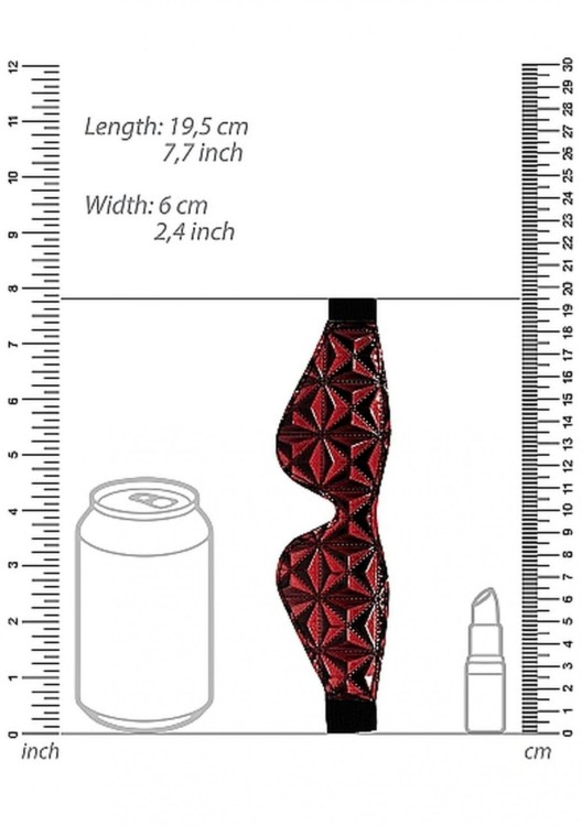 Stylowa maska zasłaniająca oczy-3