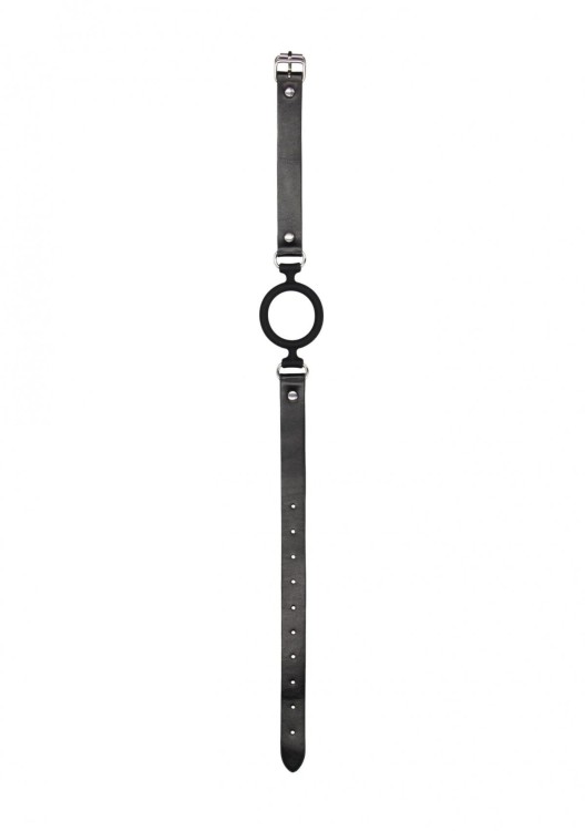 Silikonowy knebel do ust Ring oralny 4 cm-2