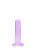 Żelowy prosty penis analny 13,5 cm-1