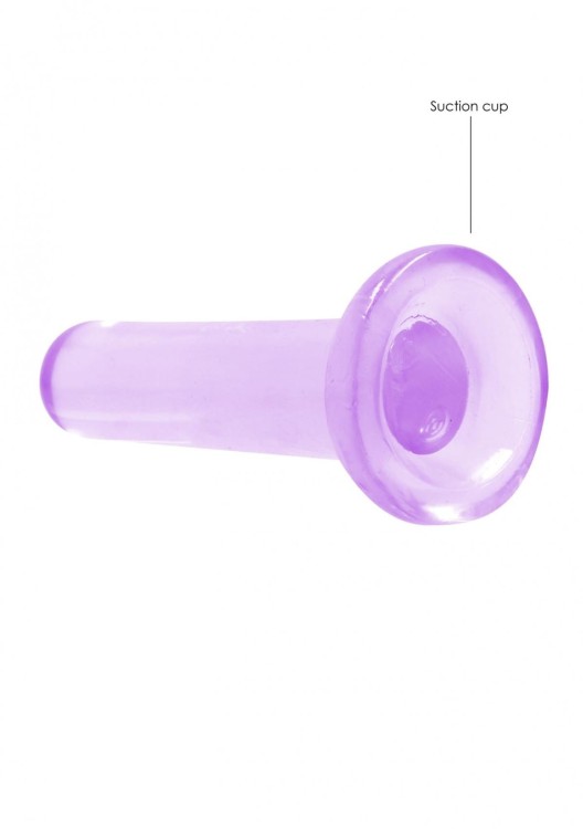 Żelowy prosty penis analny 13,5 cm-2