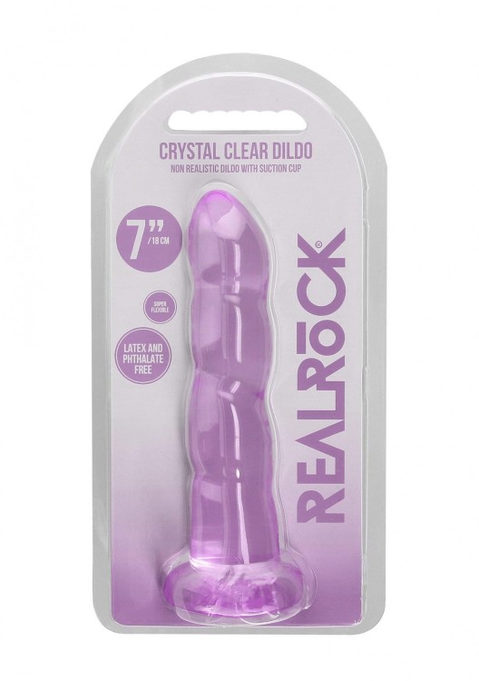 Krystaliczne żelowe dildo analne 18 cm-4