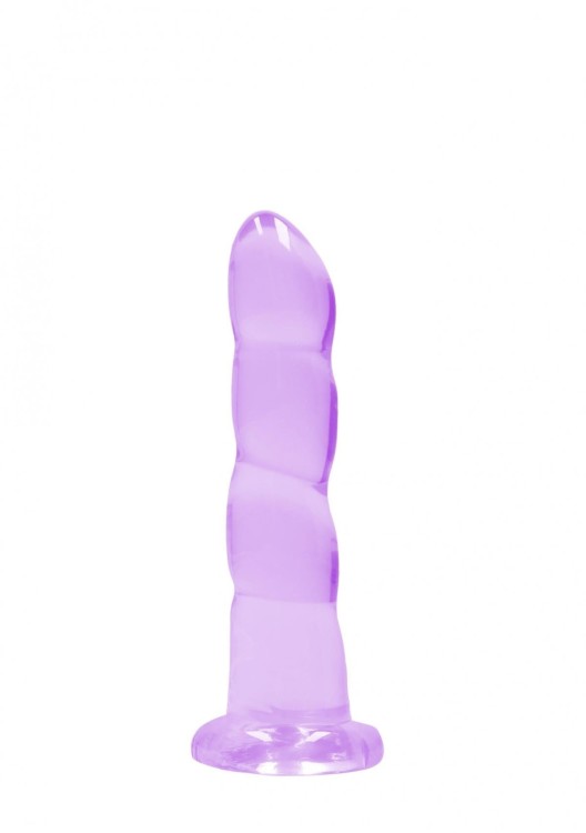 Krystaliczne żelowe dildo analne 18 cm-2