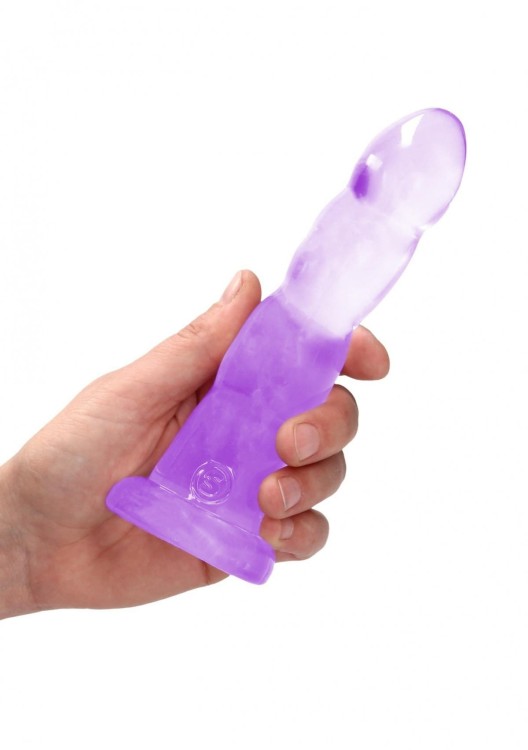 Krystaliczne żelowe dildo analne 18 cm