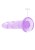 Krystaliczne żelowe dildo analne 18 cm-3