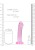 Żelowe dildo analne 17 cm-1
