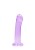 Żelowy super gładki penis analny 17 cm-1
