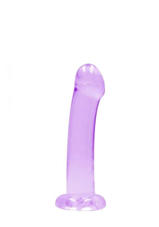 Żelowy super gładki penis analny 17 cm-1
