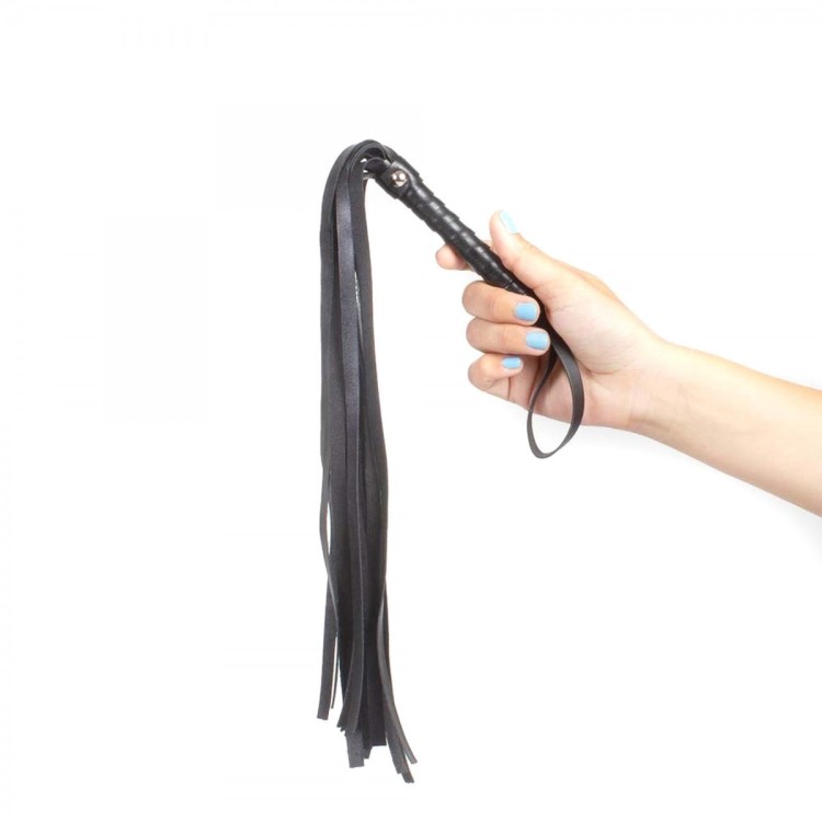 Krótki puszysty pejcz 44 cm-1