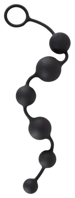 Długie silikonowe kulki analne 40 cm-1