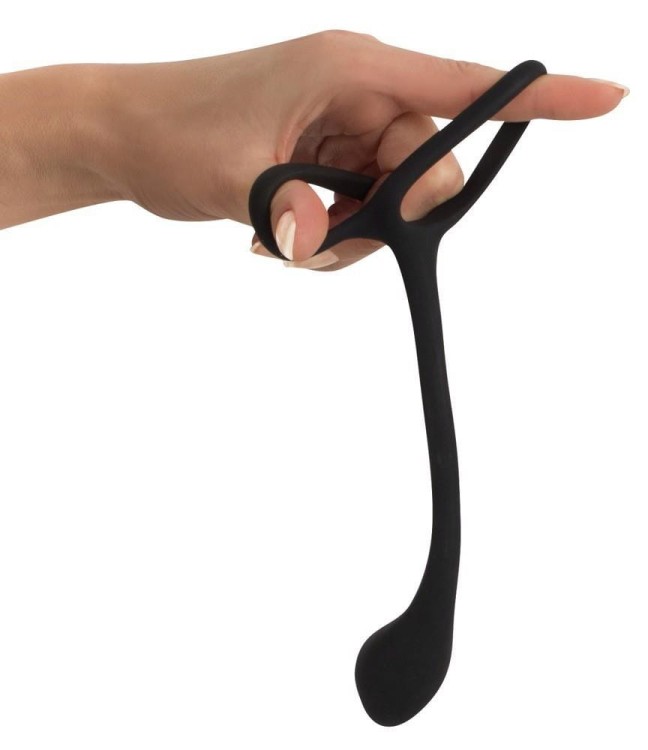 Korek analny Pierścień na penisa i jądra-4