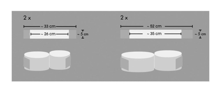 Zestaw do krótkiego wiązania rąk z nogami-7