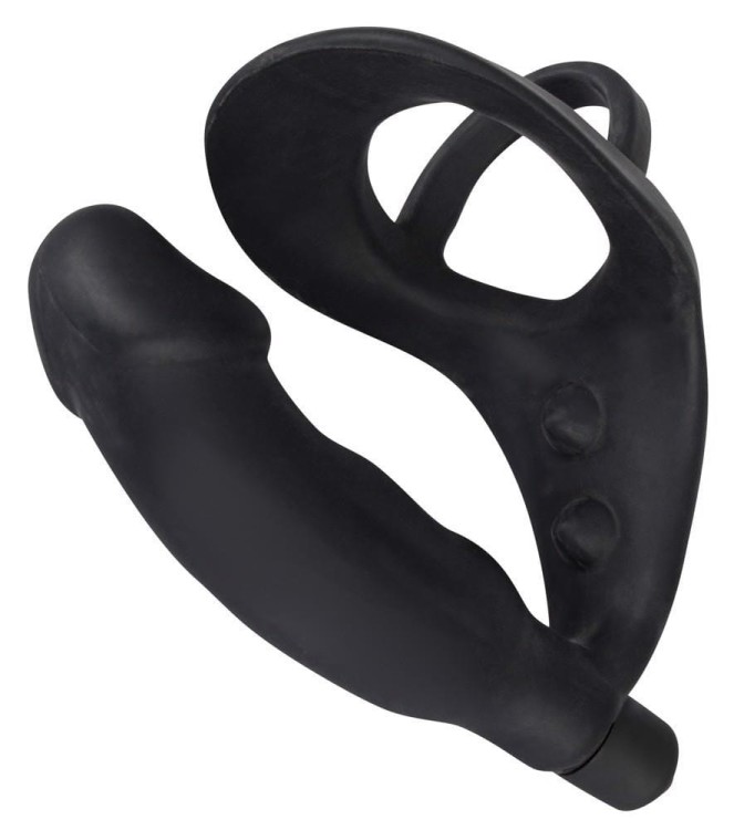 Męski wibrator analny + Ring Na penisa-2