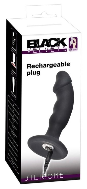 Wibrujący penis analny Unisex Akumulator-7