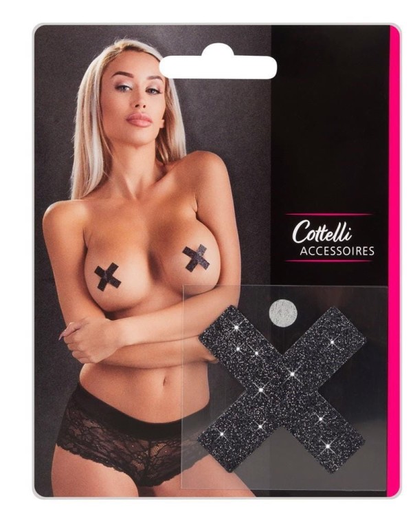 Czarne krzyżyki na sutki-5