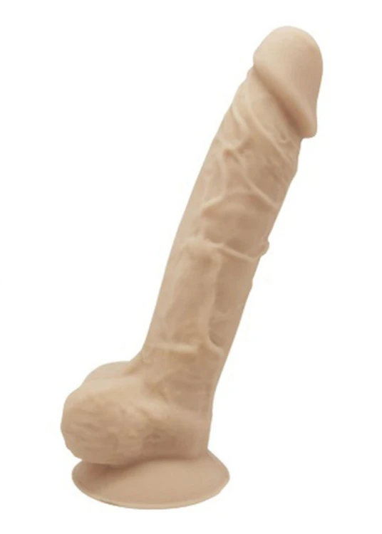 Penis z silikonu Dildo z przyssawką 23 cm