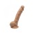 Silikonowe dildo z jądrami Penis 17,8 cm