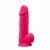 Różowe dildo Penis silikonowy 21,6 cm
