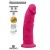 Dildo Różowy penis z silikonu Średnica 5 cm-1